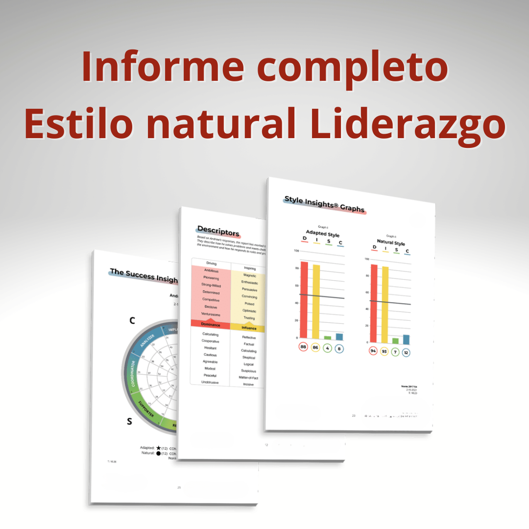 Copia de Informe Estilo natural Liderazgo